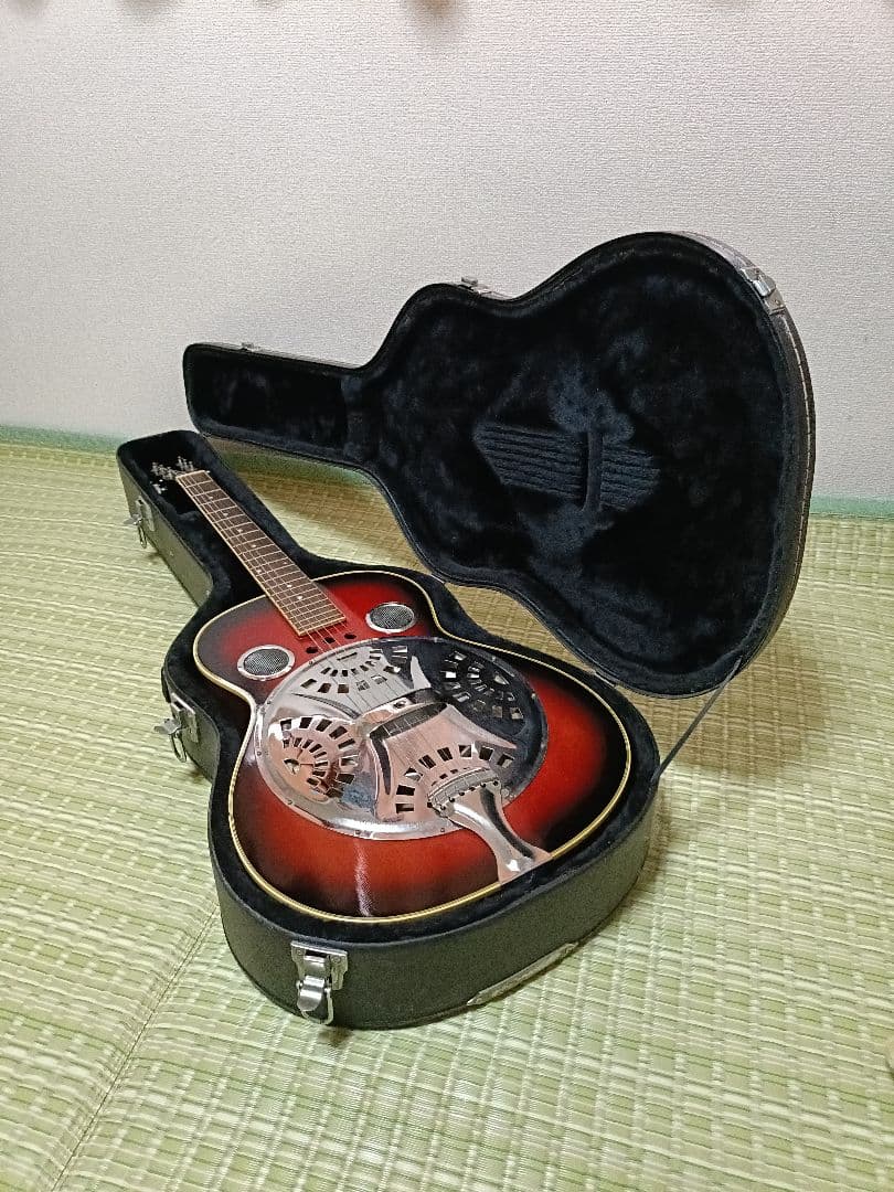 GRASS LANDリゾネーターギター ハードケース付
