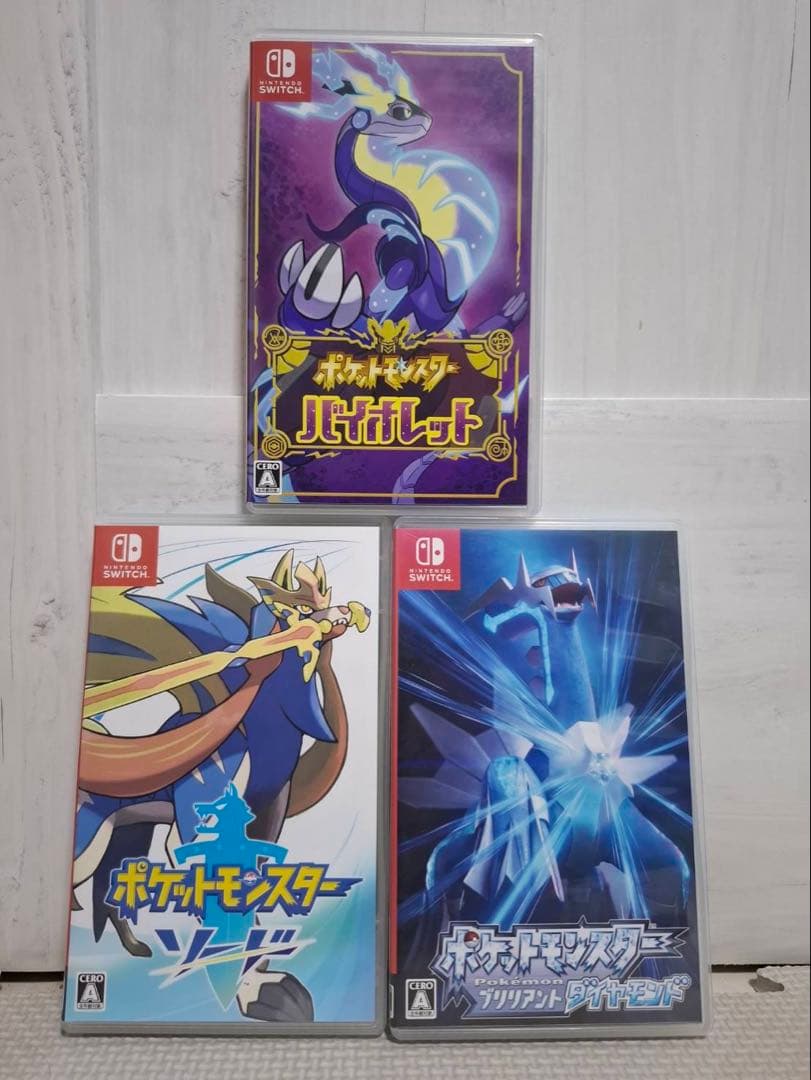 Switch ポケットモンスター ソフト 3本セット