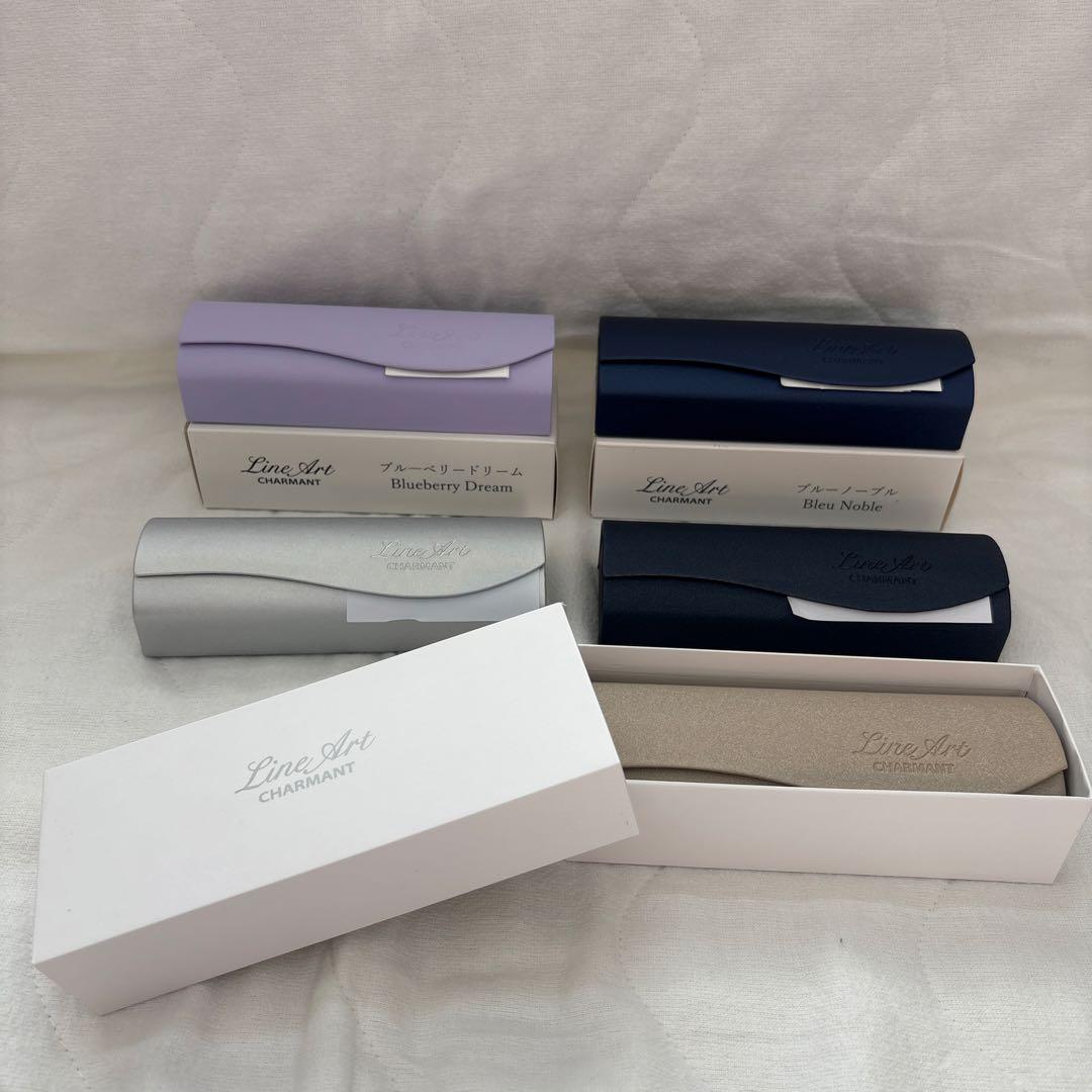 シャルマンLine Art メガネケース 限定品含む5色セット