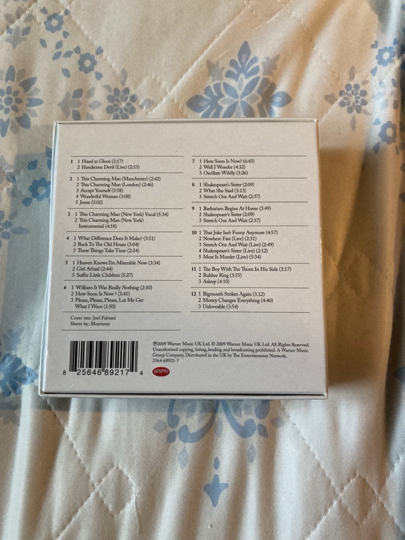 スミス　CD BOX singles the smiths 美品　廃盤