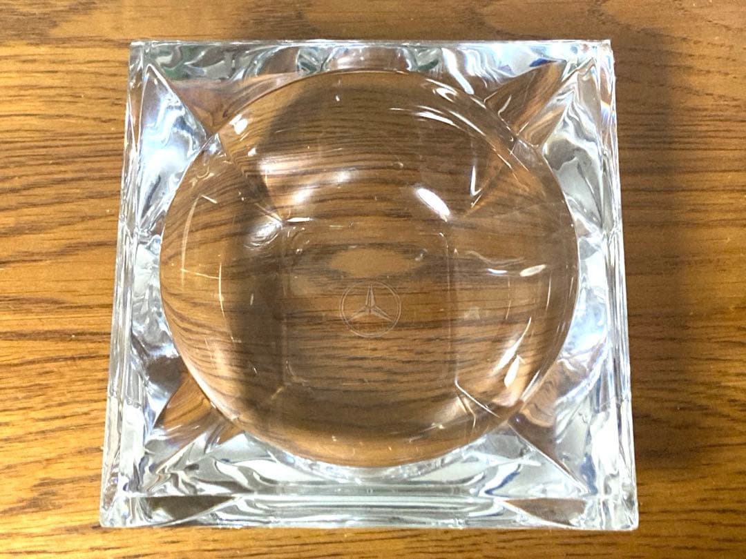 新品 非売品 メルセデス ベンツ クリスタル 外車 灰皿