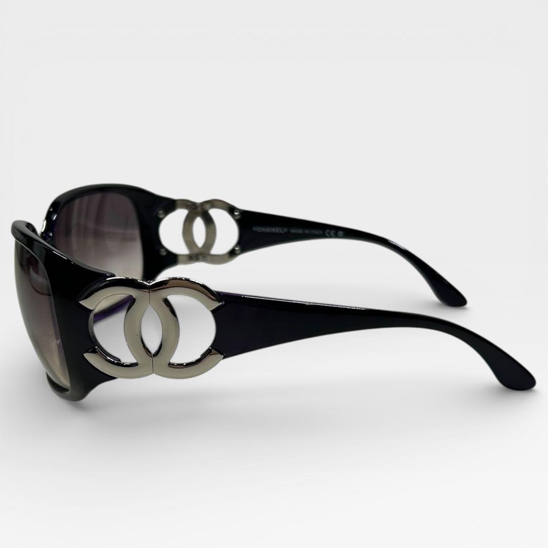 HANEL シャネル 大きめレンズ 小顔効果 サングラス パープル