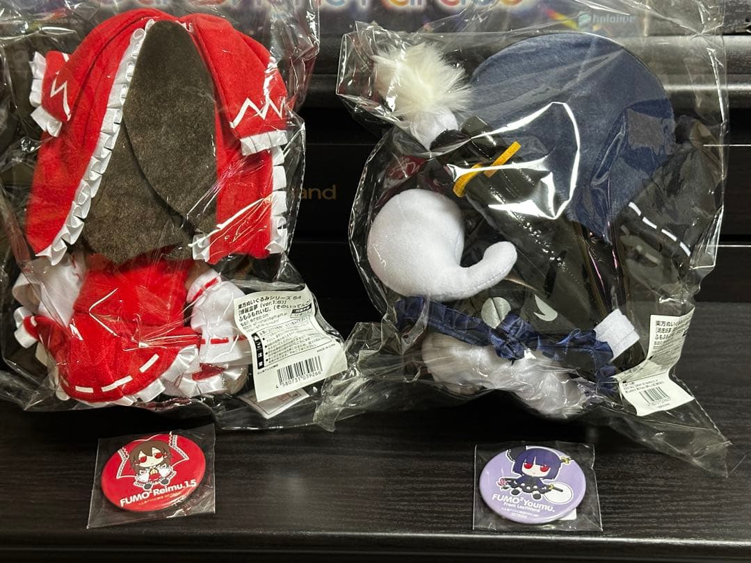 東方project ぬいぐるみシリーズ 54 63 ふもふも 2体セット