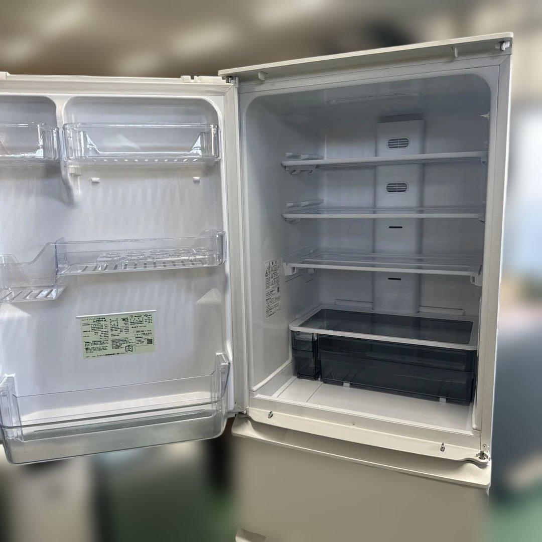 2024年製 SHARP 374L 幅60㎝左右開き 冷蔵庫 SJ-PW37