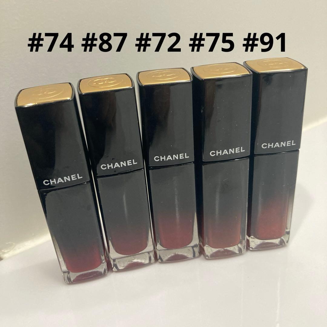 CHANEL ルージュアリュールラック #74 #87 #72 #75 #91