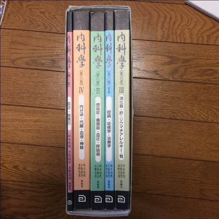 内科学   第八版   医学部 参考書