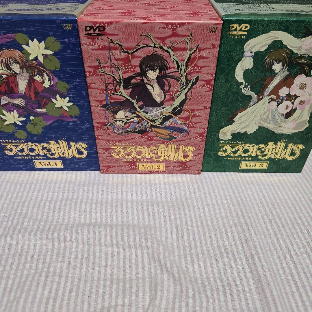 るろうに剣心 明治剣客浪漫譚-DVD-BOX Vol.1～Vol.3　全巻