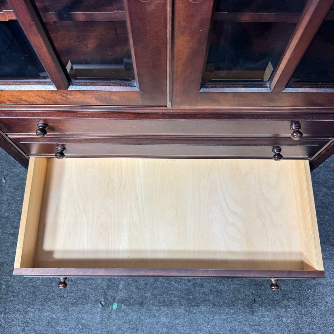 モリシゲ 民芸家具 チェスト 飾り棚 和家具 キャビネット d4159