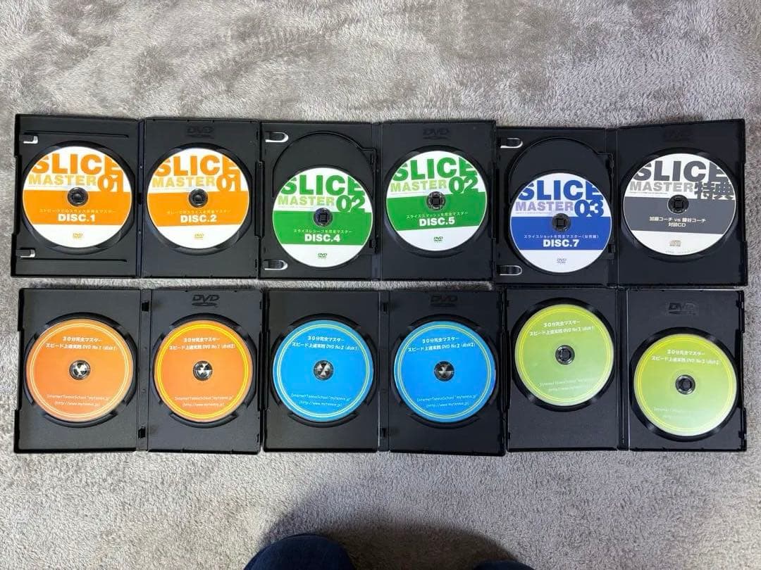 小浦武志　他テニスDVD 各種【新春特価】