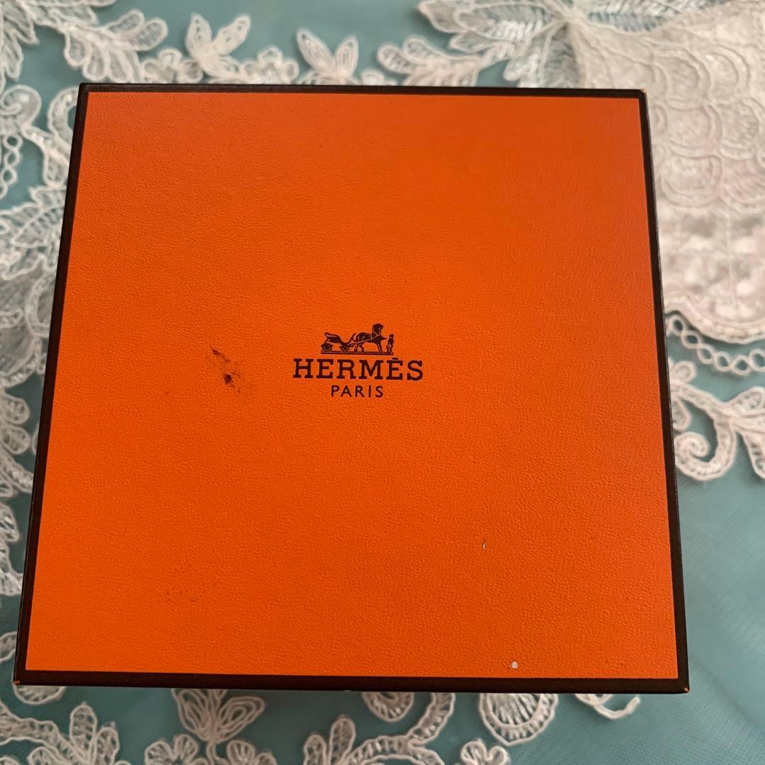 最終お値下げ☆HERMES オレンジ文字盤 クォーツ時計