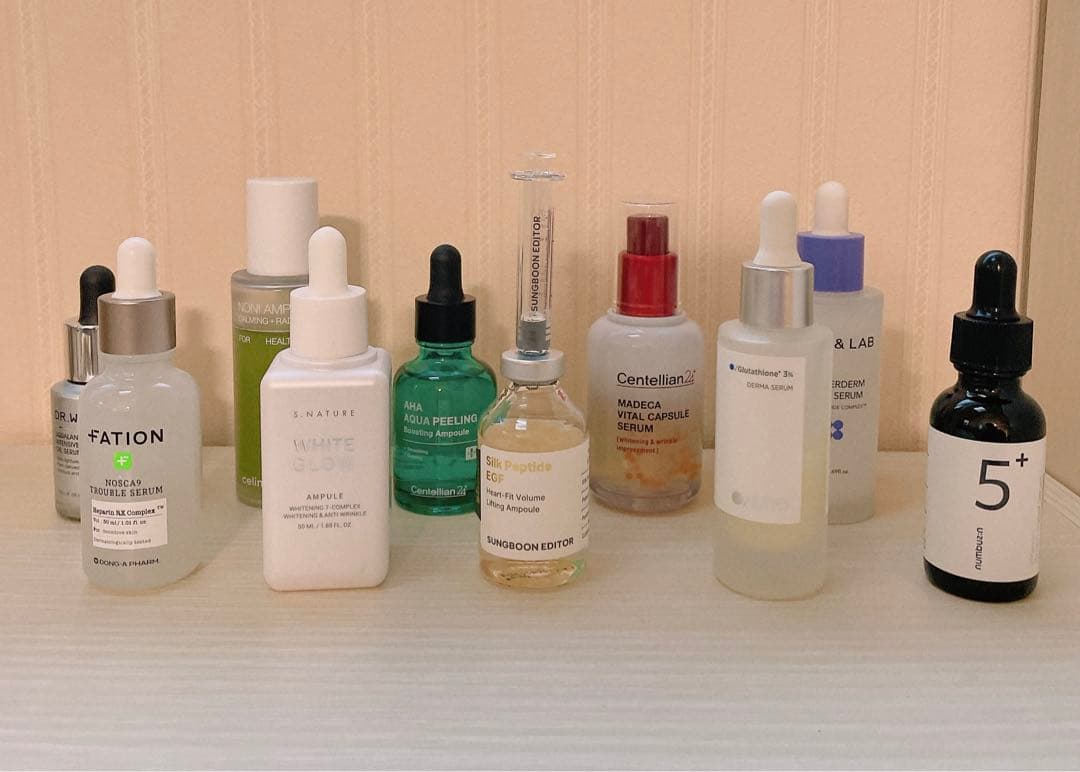 美容液10本