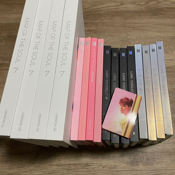 BTS アルバム トレカ付き