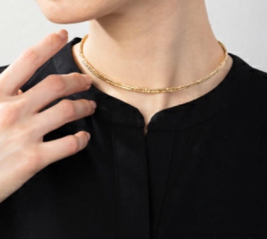 Asahi Jewelry ゴールドネックレス兼ブレスレット