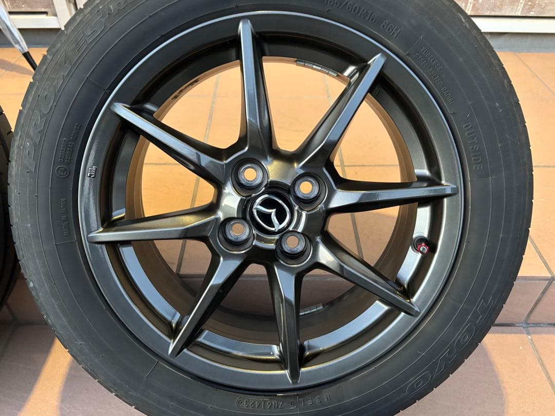 NDロードスター純正ホイール　16インチ　サマータイヤ4本セット