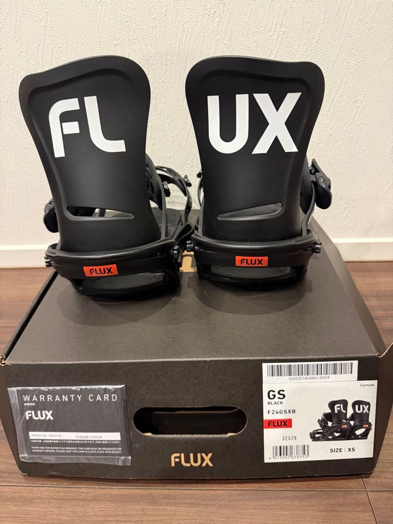 FLUX GS ビンディング XS ブラック　23-24 フラックス