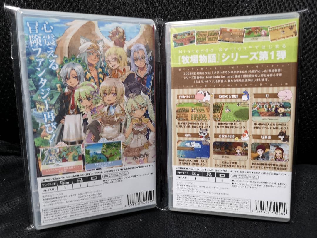 牧場物語再会のミネラルタウン　ルーンファクトリー4スペシャル　switchセット