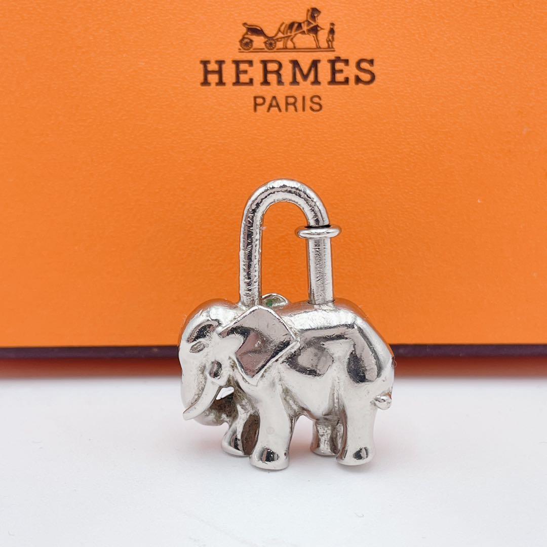 ✨️良品✨️限定 エルメス カデナ エレファント シルバー 像 チャーム