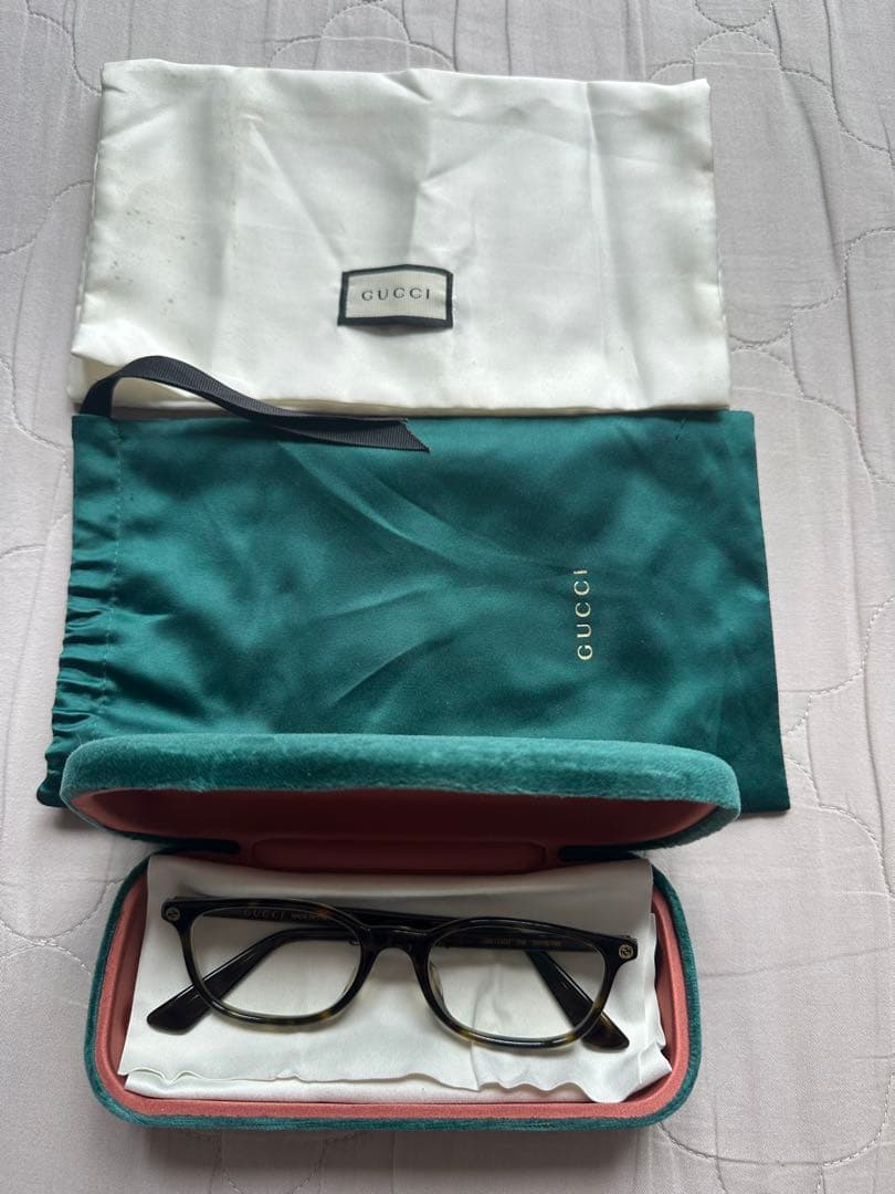 [美品]グッチ（GUCCI）眼鏡フレームGG0123OJ（カラー008）