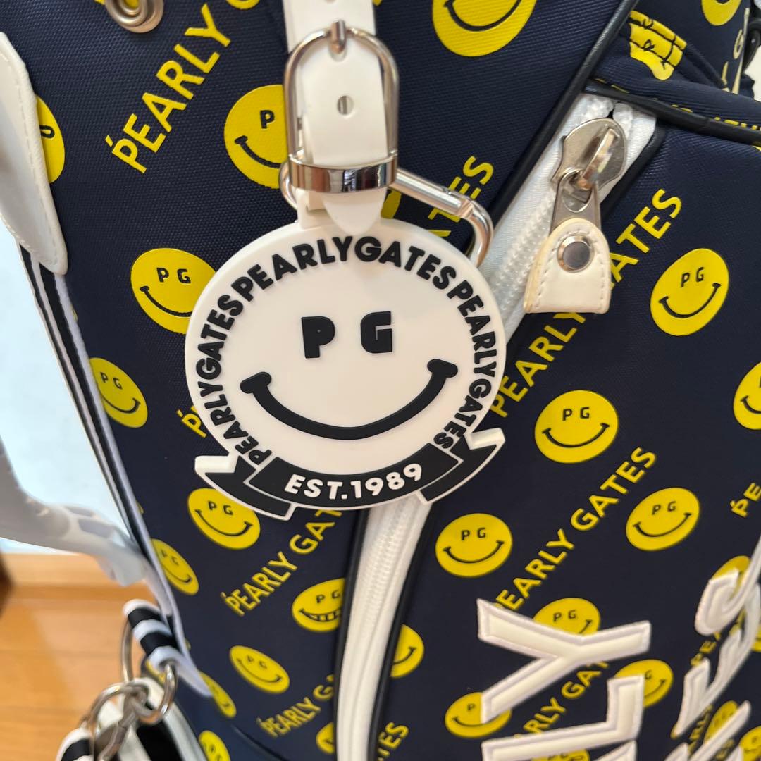 【超美品】パーリーゲイツ PEARLY GATES キャディバッグ　フード付き