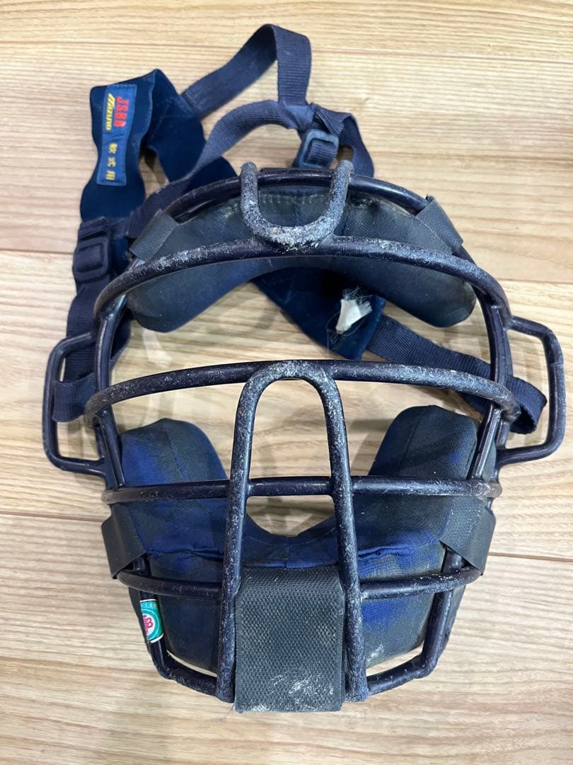 一般軟式野球　JSBB キャッチャー用防具セット ネイビー