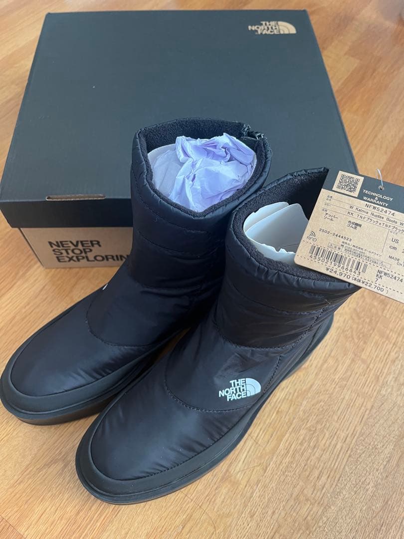 新品未使用⭐︎THE NORTH FACE カルミアヌプシブーツヒール24cm