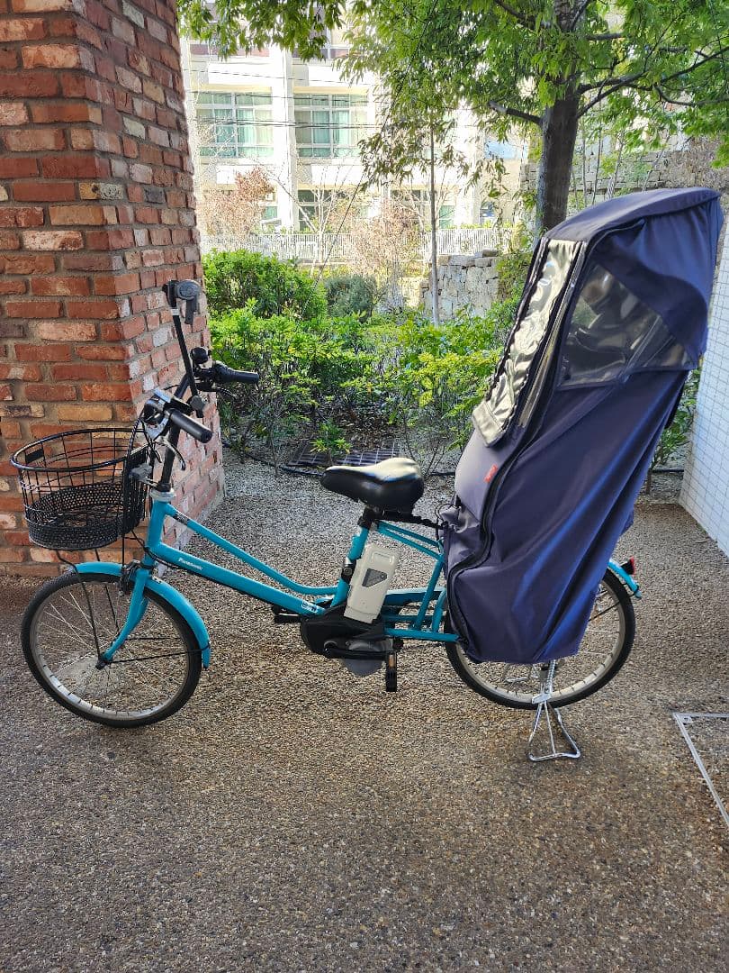 【シン】電動アシスト自転車 チャイルドシート付き　パナソニック