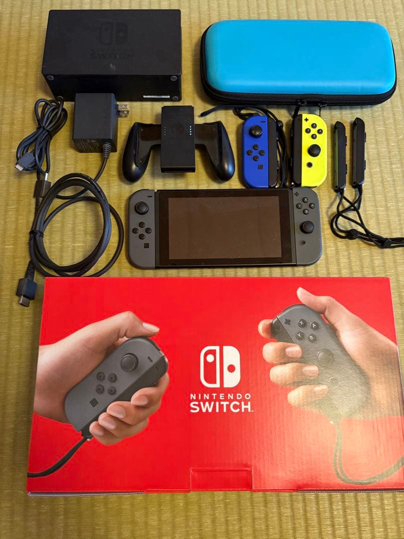 Nintendo Switch 本体 コントローラー2個付き