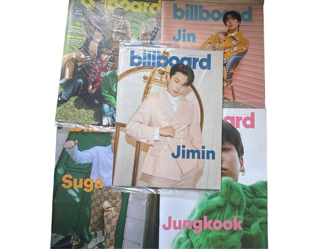 K-POP・アジア BTS Billboard JUNGKOOK JIN SUGA JIMIN