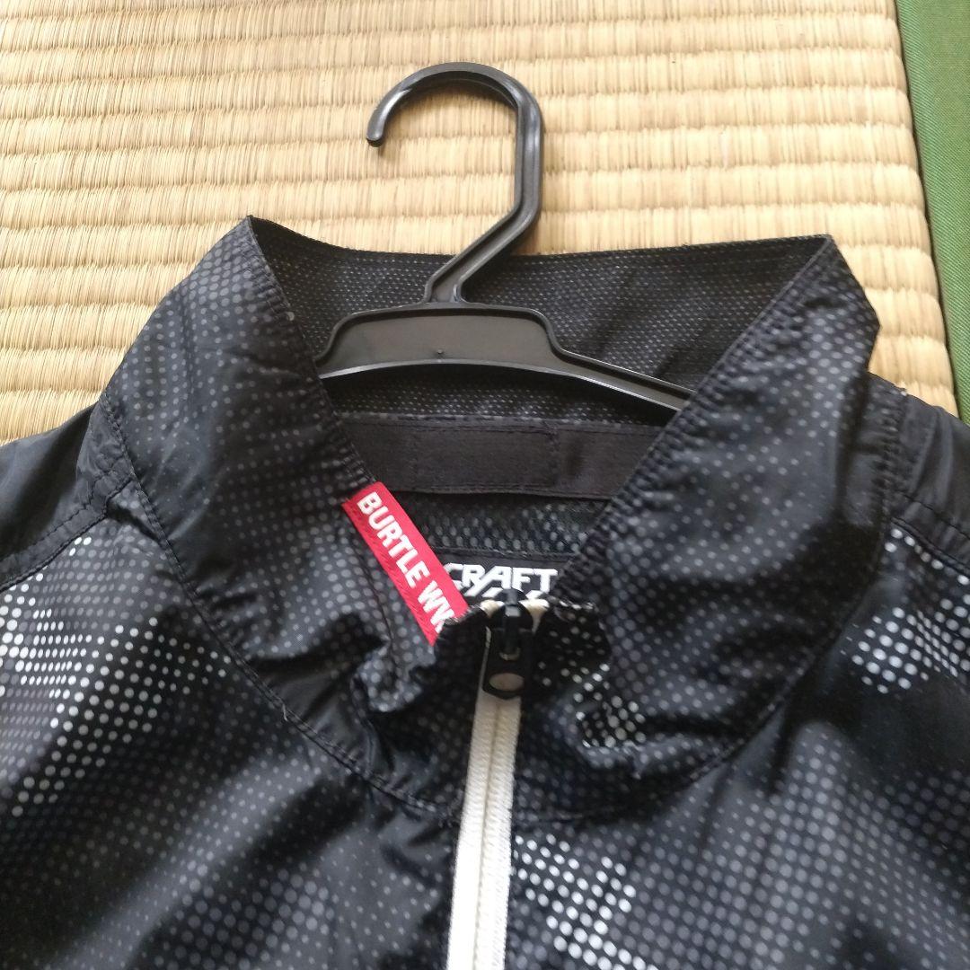 マック　バートル空調服XL限定カモフラブラックベスト エアークラフト