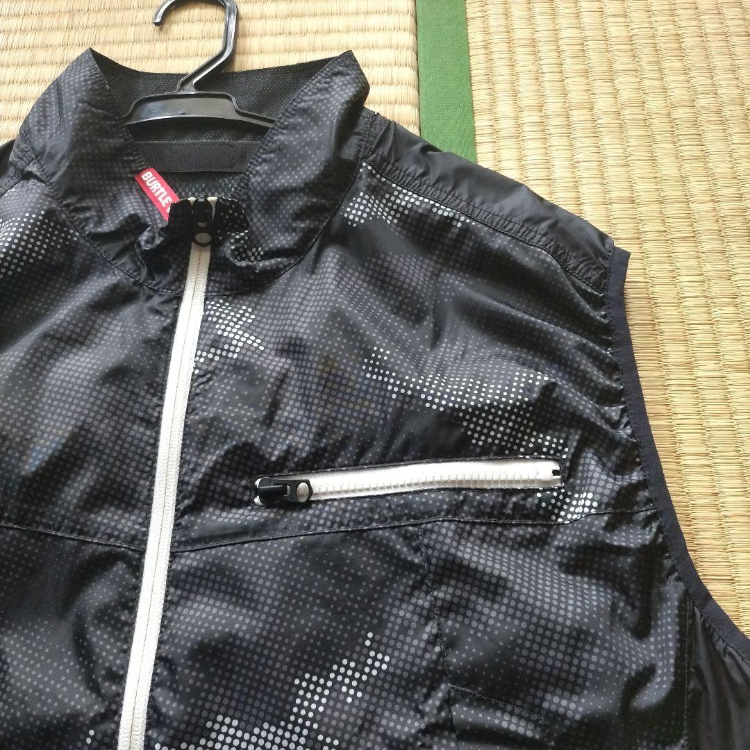 マック　バートル空調服XL限定カモフラブラックベスト エアークラフト