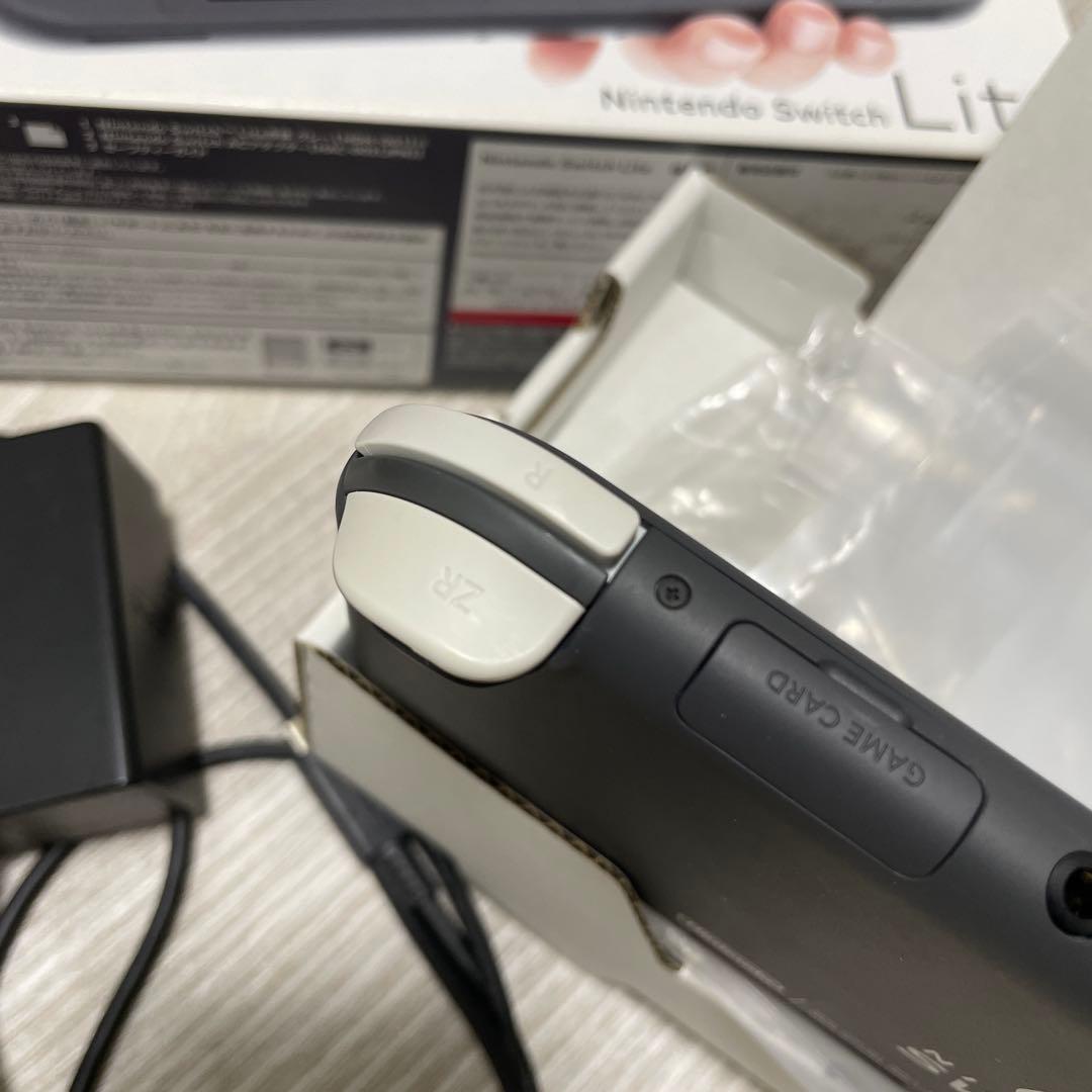 Nintendo Switch Lite グレー　本体＋箱＋収納ケース＋充電器