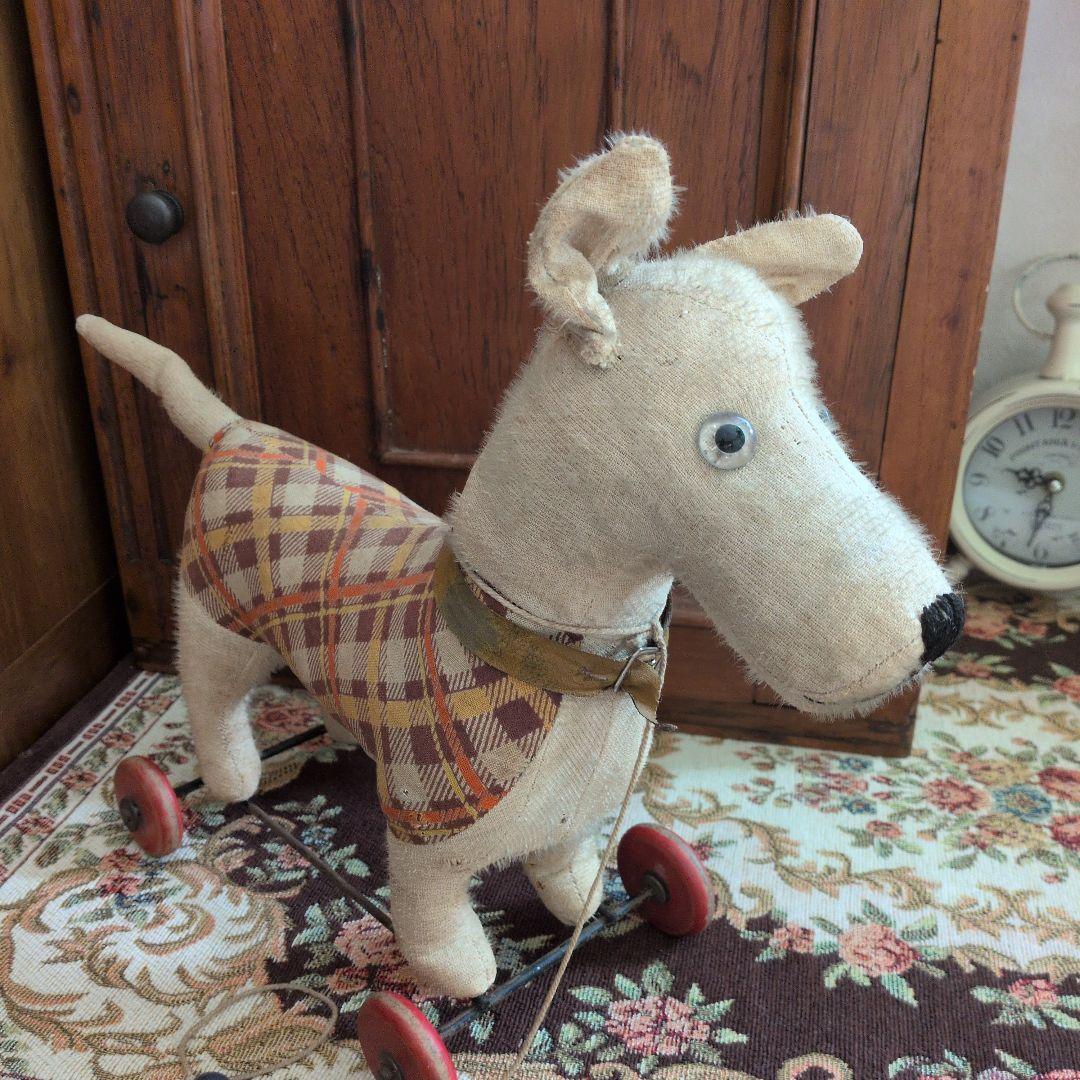 フランスアンティーク　ドッグ