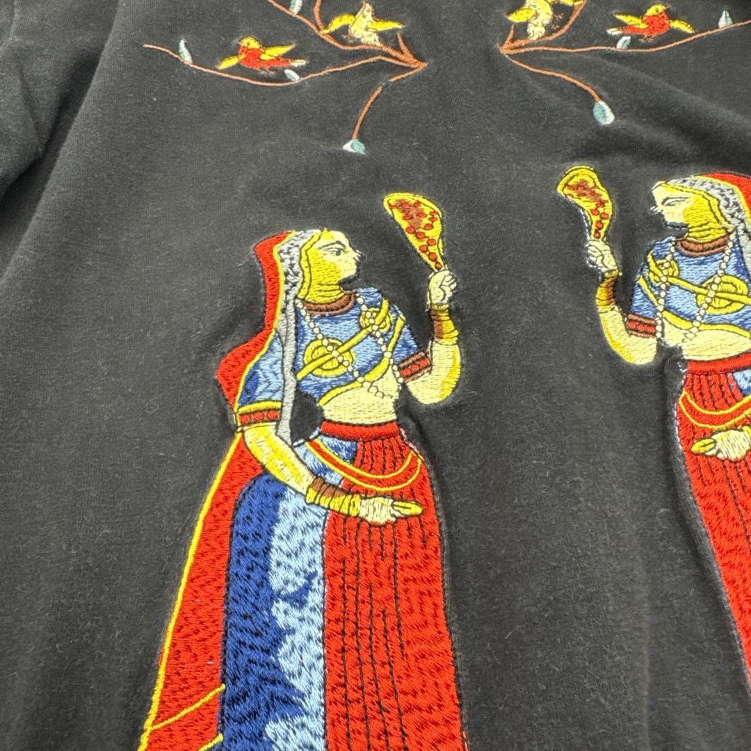 Dior ディオール ガリアーノ期 刺繍Tシャツ 2002人物動物