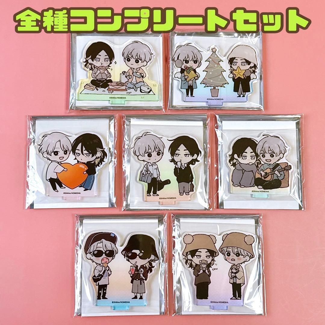 ピンクハートジャム 展 トレーディングアクリルスタンド 7点 コンプリートBOX