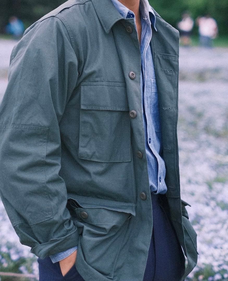 US ARMYデッドストック　BDU green483 ジャングルファティーグ