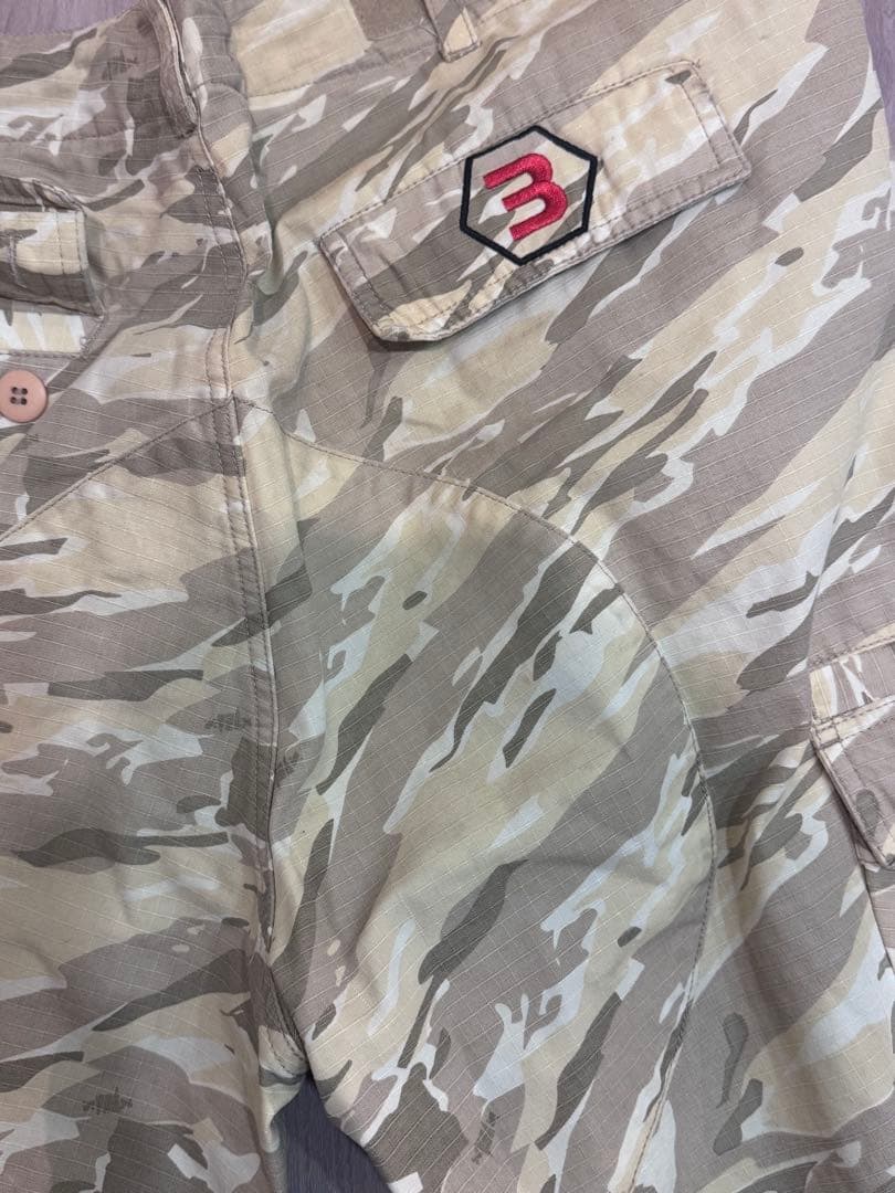 希少 RECON 00s リップストップ カモフラ BDU ミリタリーパンツ