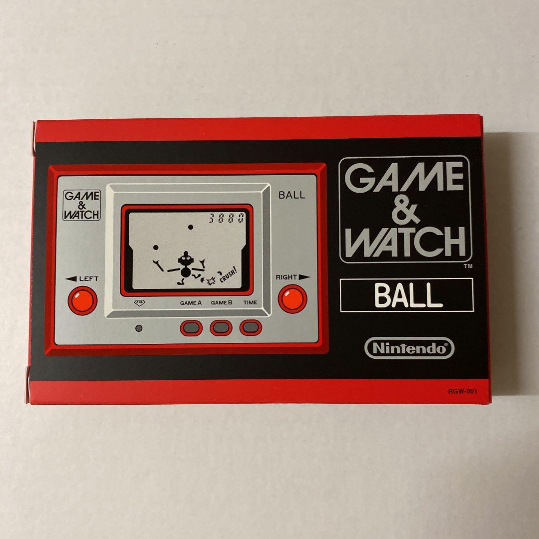 新品未開封　ゲームウォッチ BALL 復刻版