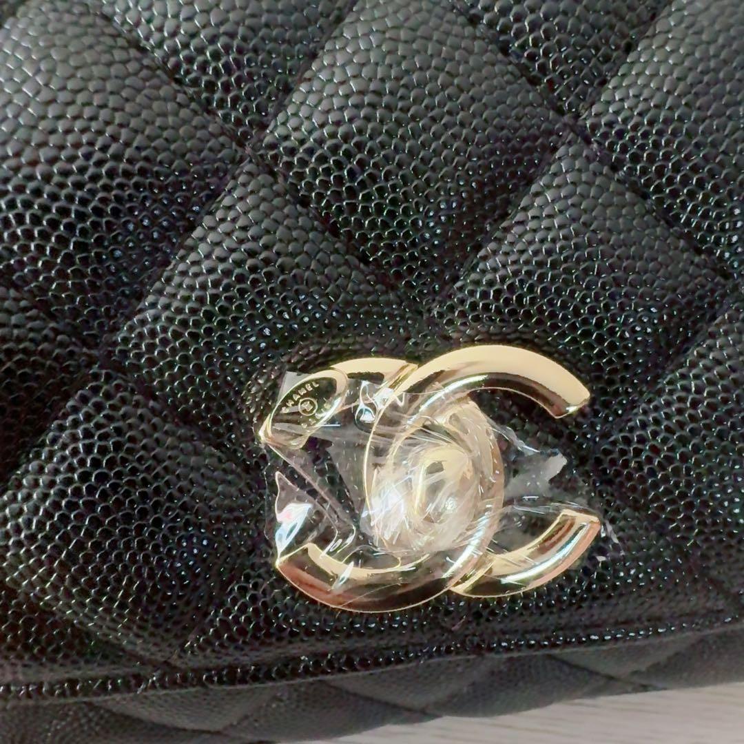 CHANEL ノベルティ キルティング ショルダーバッグ ハンドル