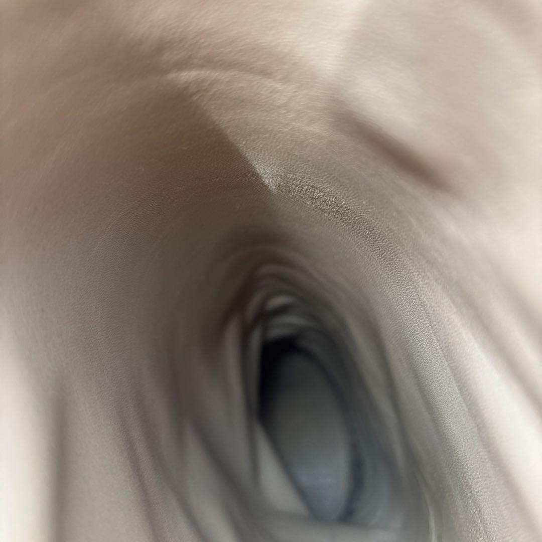 SALE 箱 袋 リボン付【美品】✨エルメス　ロング　ブーツ　スエード✨ブラック