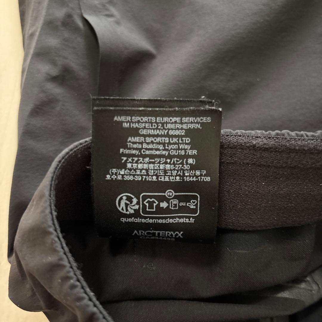 定価38500円！アークテリクスveilance ショートパンツ黒サロモン