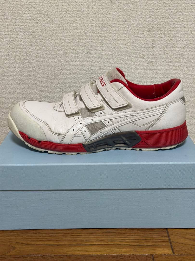 【ムレない安全靴！】【美品】アシックス安全靴CP305AC　26.5cm
