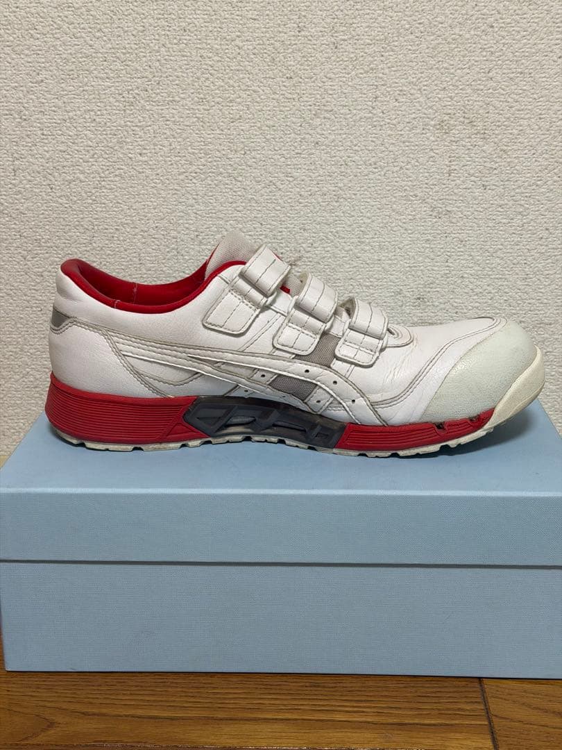 【ムレない安全靴！】【美品】アシックス安全靴CP305AC　26.5cm
