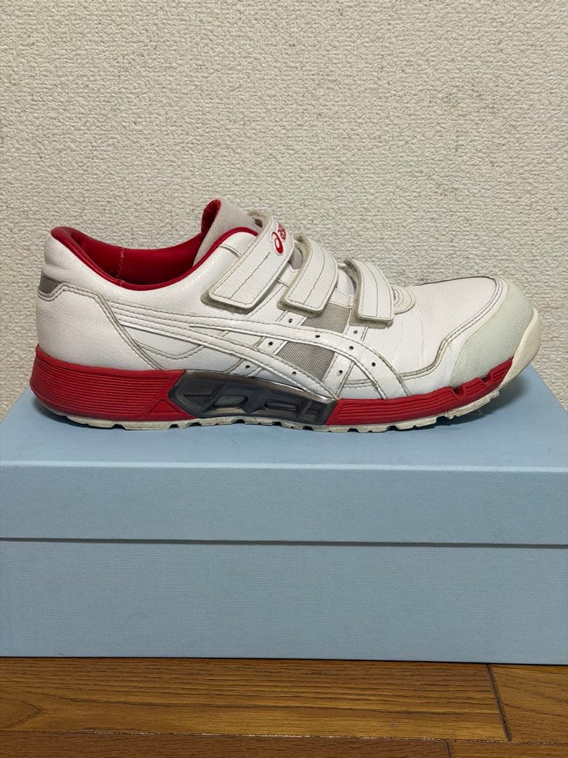 【ムレない安全靴！】【美品】アシックス安全靴CP305AC　26.5cm