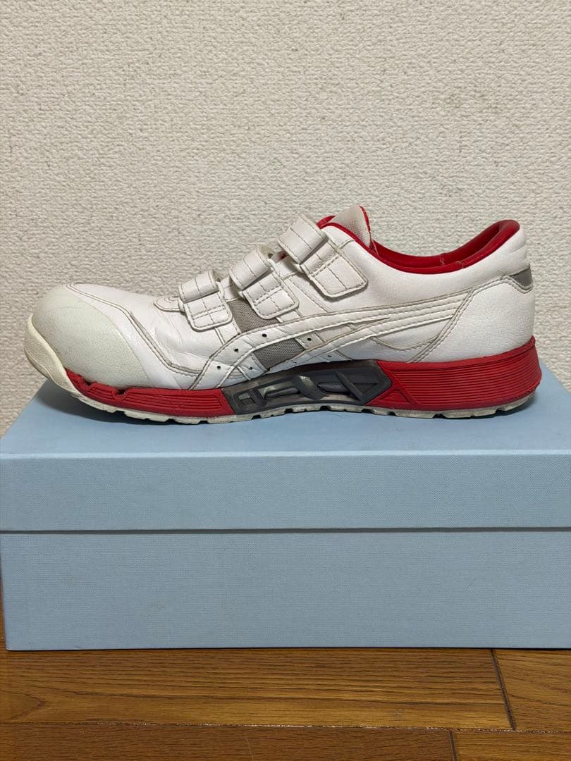 【ムレない安全靴！】【美品】アシックス安全靴CP305AC　26.5cm