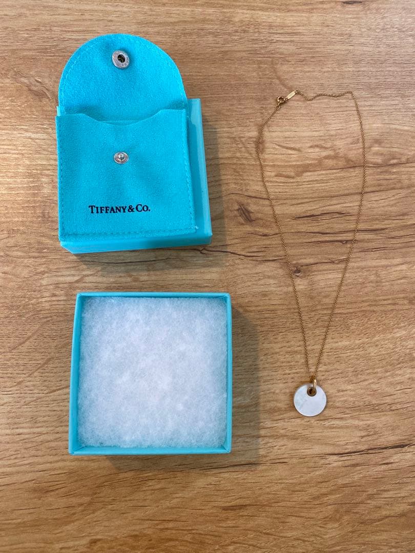 Tiffany&Co エルサ・ペレッティ マザーオブパール ディスク ペンダント