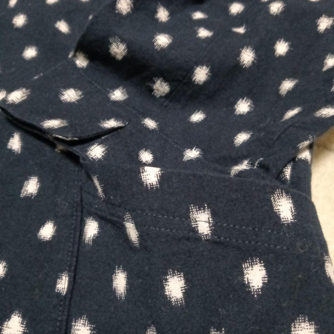 NORI様2点【綾小路Ｅ】日本製 綿100% シャツ 藍染め　京都 圓 絣