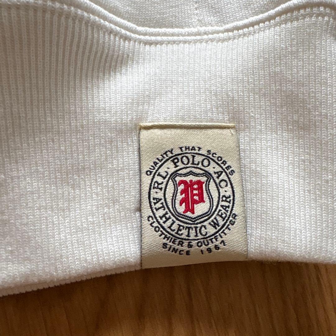 未使用メンズPOLO RALPH LAURENクォータージップアップシャツ