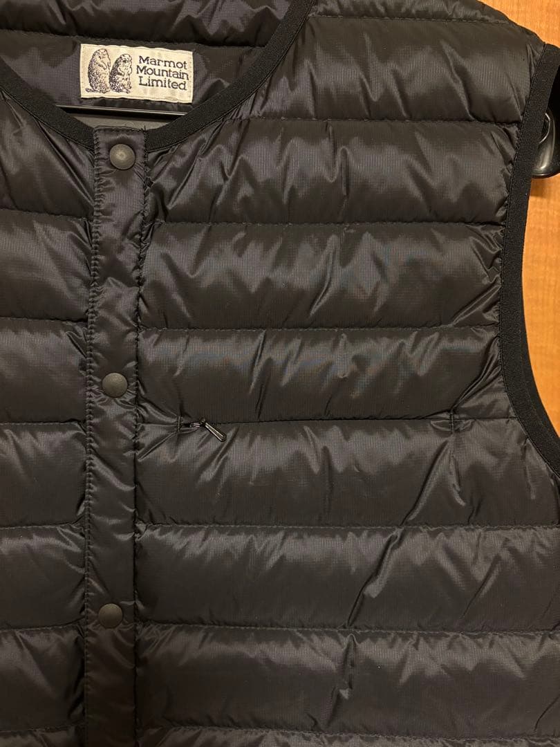 BEAMS 別注 Marmot ダウンベスト
