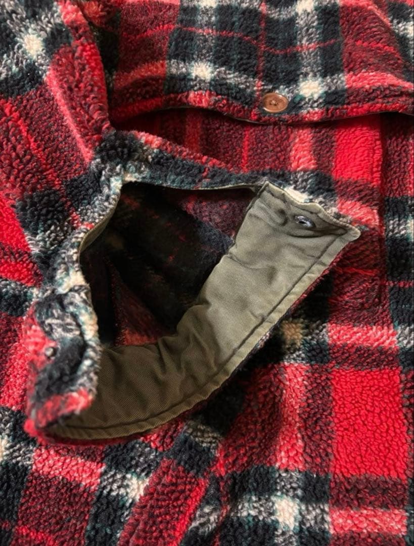 USA製 Polo by Ralph Lauren フリースXL レッド 90s