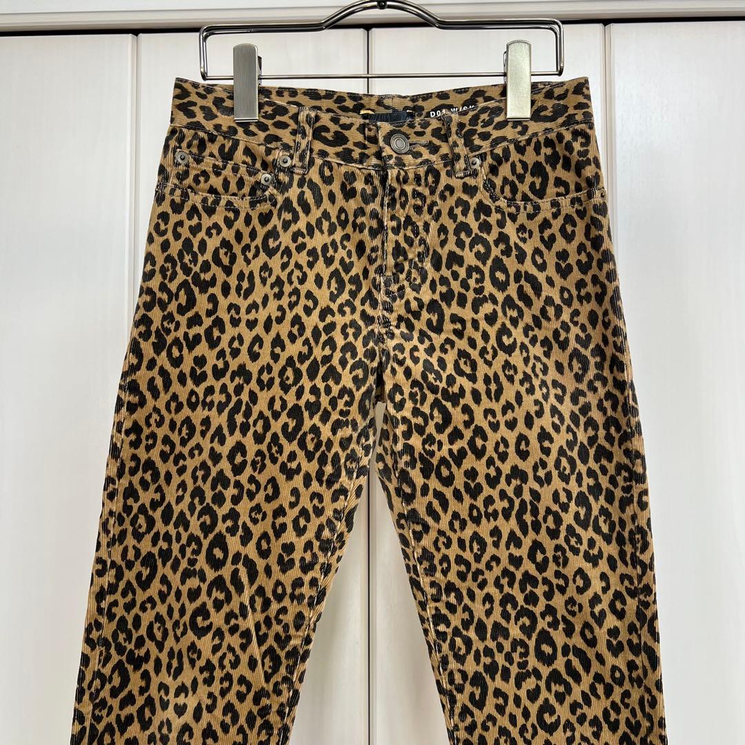 SAINT LAURENT PARIS 14AW レオパード コーデュロイパンツ